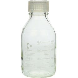 017260-500A [SIBATA プレミアムボトル（メジューム瓶）白キャップ付500mL（10個入）]