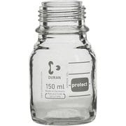 017280-1505A [SIBATA ねじ口びん セーフティコート びんのみ 150mL （10個入）]