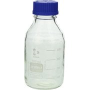 017280-500A [SIBATA ねじ口びん セーフティコート 青キャップ付 500mL（10個入）]
