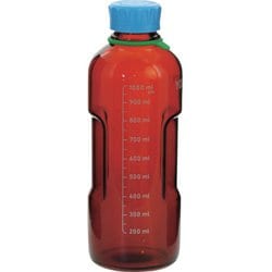 017320-1000A [SIBATA ユーティリティねじ口ボトル 茶褐色 1L]