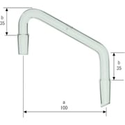 SIBATA SPC連結管 コの字形 採取管付 SPC-15-15 030360-15110