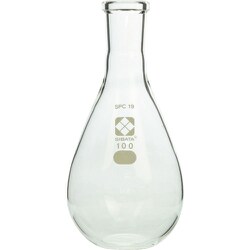 035120-19100 [SIBATA SPC平底なす形フラスコ 100mL]