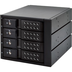 SATA 3.5”HDD×4台搭載可能 HDDマウントラック BPN-DE340SS-BK2