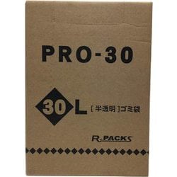 PRO-30 ゴミ袋 30L 100枚 BOX 半透明 PR-332