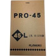 PRO-45 ゴミ袋 45L 100枚 BOX 乳白 PR-342