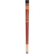 鉛筆箸 箱入 リアルペンシル 22cm 茶 MM-1196