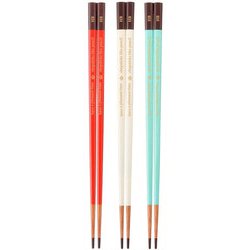 鉛筆箸 箱入 ヴィンテージ 22cm 3膳セット MM-1199