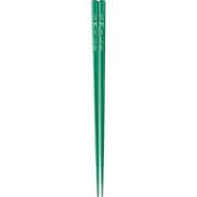 塗箸 食洗機対応 スピリットカラー 23cm グリーン