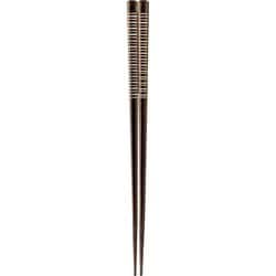 男箸 食洗機対応 モダンブラック ライン 23cm MM-1604