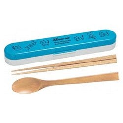 POTTER 箸・スプーンコンビセット ブルー MM-246