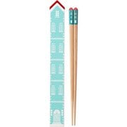 おもちゃの家 箸・箸箱セット 21cm グリーン