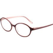 老眼鏡 シニアグラス 度数+4.00 ピンク F158S-4