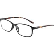 老眼鏡 シニアグラス 度数+3.00 ブラウン P157S-3