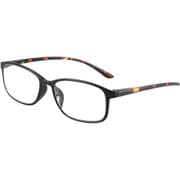 老眼鏡 シニアグラス 度数+2.00 ブラウン P157S-2