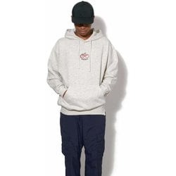 CORE OG SCRIPT HOODIE SWEATS パーカー cac-cc-01-2211-02 ASH GRAY Mサイズ [アウトドア パーカー メンズ]