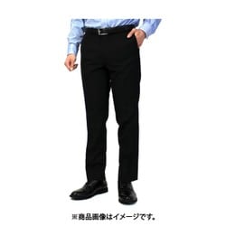 1U0-352600 メンズ/ノータック/裾上げ済み/2WAYストレッチDRYビジネススラックス 股下70 ウエスト79 7001 ブラック
