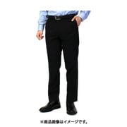 1U0-352600 メンズ/ノータック/裾上げ済み/2WAYストレッチDRYビジネススラックス 股下70 ウエスト91 7001 ブラック