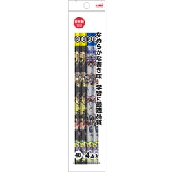 鉛筆 スプラトゥーン3 4本パック 4B K7077STS34B4P