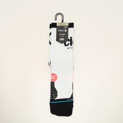 スタンス シエル ロゴ STANCE_CIELE LOGO 4101560021221 White Lサイズ(25.5-29cm) [ランニングウェア ソックス]