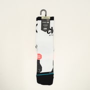 スタンス シエル ロゴ STANCE_CIELE LOGO 4101560021221 White Lサイズ(25.5-29cm) [ランニングウェア ソックス]