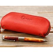 Perley(パーリィー) エルク メガネケース&ペンケース FE-05 レッド