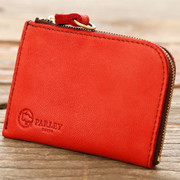 Perley(パーリィー) エルク L型財布 FE-07 レッド