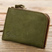 Perley(パーリィー) エルク L型財布 FE-07 カーキ
