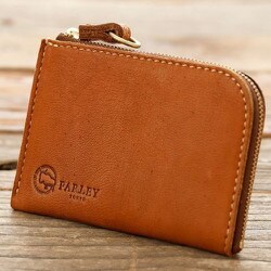 Perley（パーリィー） エルク L型財布 FE-07 レッドブラウン