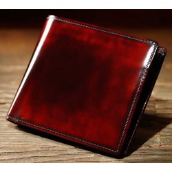 Perley（パーリィー） PARLEY CLASSIC 二つ折り財布プレミアム PC-05PM ラズベリーレッド