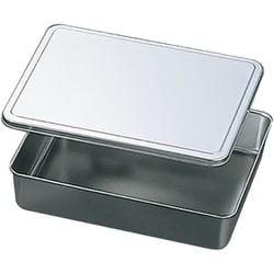 18-8 調味料入蓋付バット 4角型 285×225
