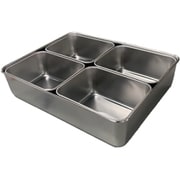 18-8 プレス ヤクミ入 4ヶ入 角 蓋無