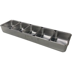 18-8 プレス ヤクミ入 5ヶ入 長 蓋無