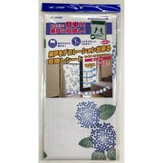 網戸をデコレーション出来る目隠しシート 紫陽花 U-Q975