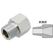 同径中間ソケットテーパーネジ AM-PRC-033