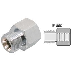 異径中間ソケット 平行ネジ AM-PG-038
