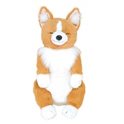 P-8352 ひざわんこ すやすや コーギー BE [ぬいぐるみ]