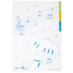 3ポケットファイルA4 （Happy days） SCB-2108