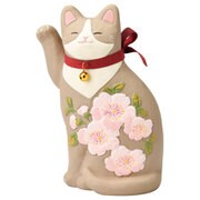 SCZ-1593 [花まねき猫 （大） 桜]