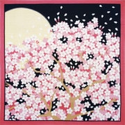 ＃88079 [花景色 小風呂敷 春]