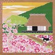 たまの散歩小風呂敷 秋桜 ＃88593