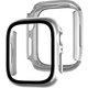 EG24877AWSV [Apple Watch 45mm 用 ガラスフィルム一体型ケース シルバー]