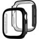 EG24880AWBK [Apple Watch 44mm 用 ガラスフィルム一体型ケース ブラック]