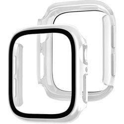 EG24883AWCL [Apple Watch 44mm 用 ガラスフィルム一体型ケース クリア]