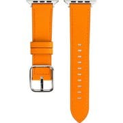 EG24866AWMD [Apple Watch 41/40/38mm 用 スクエアバックル 本革バンド マンダリン]