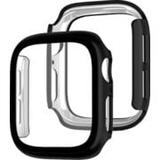 EG24888AWBK [Apple Watch 40mm 用 ガラスフィルム一体型ケース ブラック]