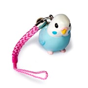 BO-2002 [鳥シリーズ ストラップ セキセイインコ・ホワイトブルー]