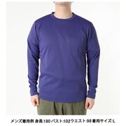 Brushed Wool LS Tee 425782 B01 ブルー Mサイズ [アウトドア カットソー メンズ]