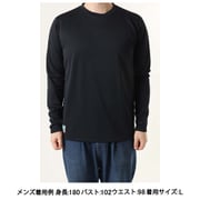 Brushed Wool LS Tee 425782 C02 チャコール Lサイズ [アウトドア カットソー メンズ]