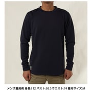 Brushed Wool LS Tee 425782 D33 DKネイビー Sサイズ [アウトドア カットソー メンズ]