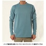 Brushed Wool LS Tee 425782 M106 MAグリーン Sサイズ [アウトドア カットソー メンズ]